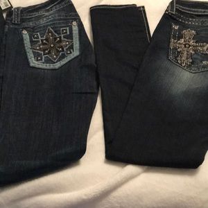 2 new pairs of Miss Me jeans